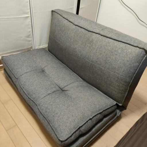 ※受付終了してます※【1〜2人用 座椅子（ニトリ）】ベッド（マットレス）にもなる座椅子