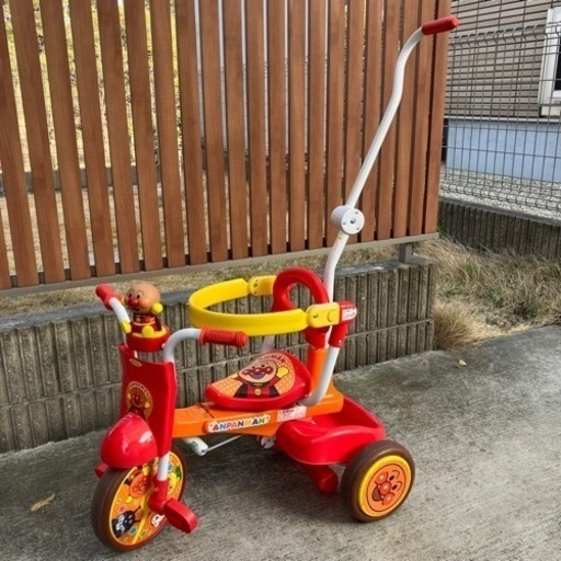 【お取引完了】アンパンマン三輪車