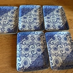 長方形の皿　　5枚