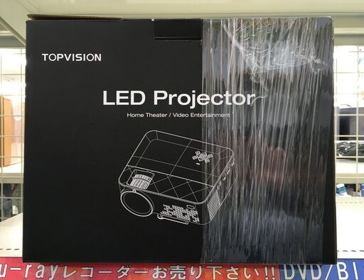 TOPVISION LEDプロジェクター 5500 中古