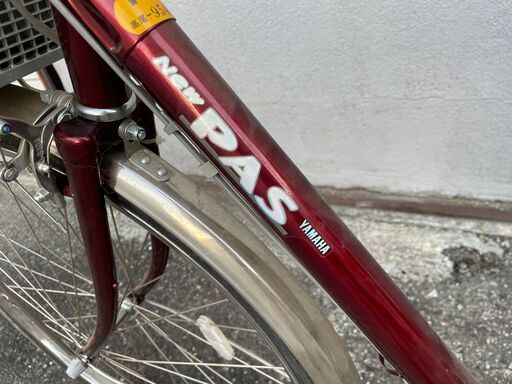 ★ 動作〇 ★ 電動アシスト自転車 ヤマハ PAS リチウムL 26 PZ26LL + 専用充電器 YAMAHA 電動自転車 変速3段