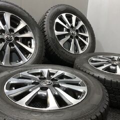 【GOODYEAR ICENAVI6 195/65R15】スタッドレス【トヨタ エスクァイア 純正ホイール 15インチ 6J5HPCD114.3+50】バリ溝　(MTC320)クレジットカード QRコード決済可能