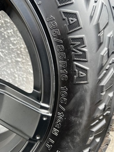 ◾️ジムニー用　ワンシーズンのみ　社外ホイールタイヤ4本セット　185 85 R16