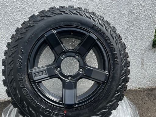 ◾️ジムニー用　ワンシーズンのみ　社外ホイールタイヤ4本セット　185 85 R16