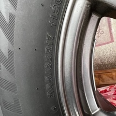 プラド150で使用した冬タイヤの画像