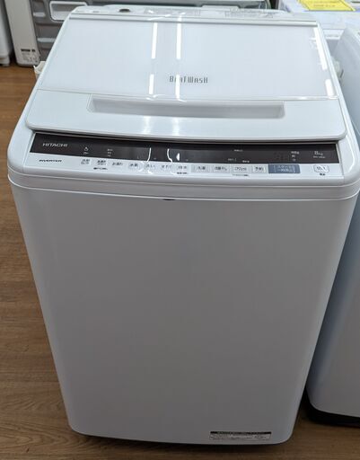 ☆ジモティー割引有☆ HITACHI 8.0kg洗濯機 BW-V80E 2020年製 ag-ad159