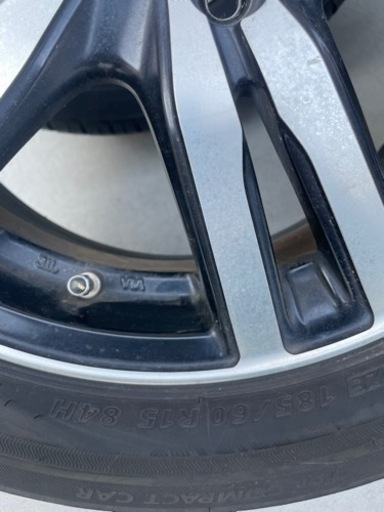 185/60R15 タイヤ、ホイール付