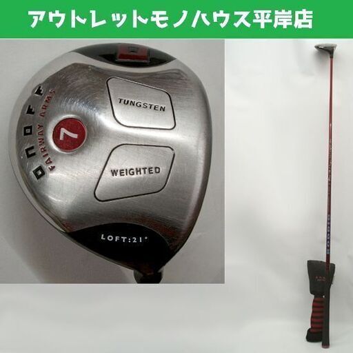 ゴルフクラブ グローブライド オノフ アームズ フェアウェイウッド 7W 赤 右 ロッディオ ペンタクロス W-6BA フレックス S