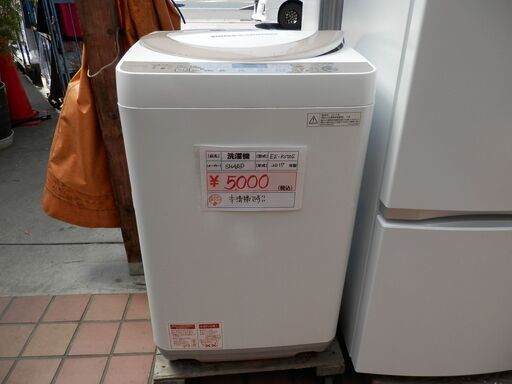 157＃　未清掃品　中古洗濯機　SHARP　ES-KS70S　2017年製　7.0kg