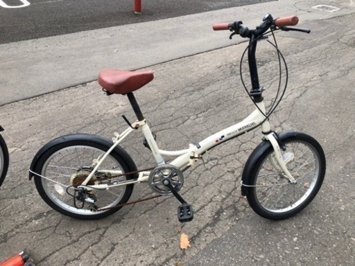 20インチ　折りたたみ自転車　現状渡し　鍵無し　6段切り替え
