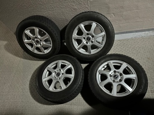 美品　15インチ　4本セット　スタッドレス　ホイール　195/65R15