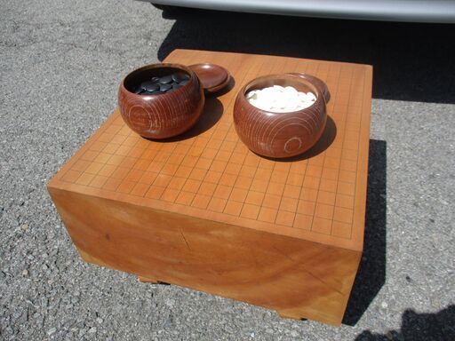 碁盤と碁石のセット