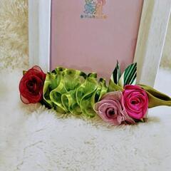 母の日フォトフレーム作り🌹の画像