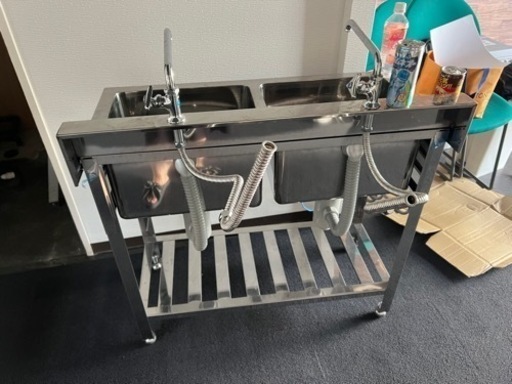 業務用　二層シンク