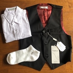 【新品】キッズセレモニー服　3点セット　男子
