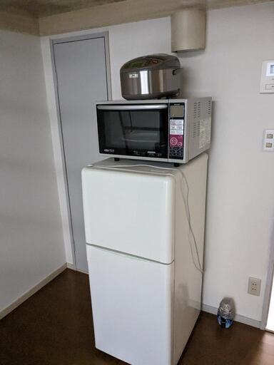 家電3点セット【冷蔵庫電子レンジ炊飯器】