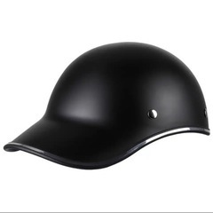 自転車用ヘルメット 新品未使用品 帽子型 マットブラック（艶消し）
