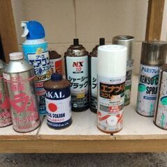 カラースプレーやシンナー