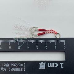 ダブルアシストフック　L　1０本セット　　メタルジグ用　針幅　約1.1ｃｍ　K1の画像