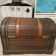 アンティーク　宝箱　大きめの画像