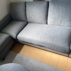 三人掛け　Ｌ字ソファ