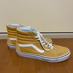 vans 【スケートハイ　イエロー】の画像