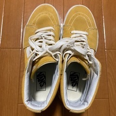 vans 【スケートハイ　イエロー】の画像