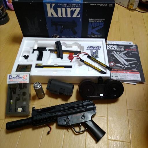 東京マルイ MP5K  ジャンク品 箱あり