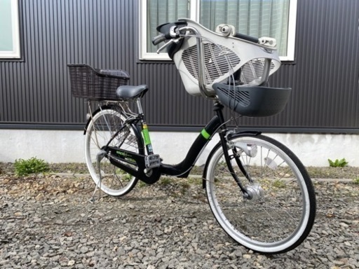 子ども前乗せ自転車　前22 後26インチ