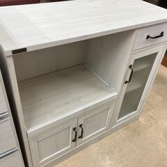 CERISE キッチンカウンター キッチンボード 収納 No.3021● ※現金、クレジット、ぺイペイ、スマホ決済対応※