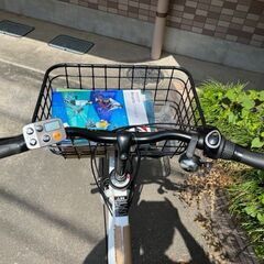 新車！　パナソニック　26インチ電動アシスト　ティモ・S　ホワイト　内装3段　鹿児島市の画像