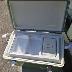 釣り用　クーラーボックス　レトロの画像