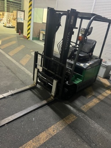 Toyota フォーククリフト 電動　7fbe15 故障あり