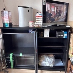 BLACK テレビボード📺