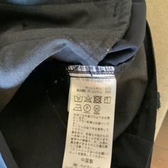 417エディフィス　スラックス　パンツ　サイズS 総丈98、股下73、ウエスト平置き35.5(後ろゴム) 写真にもアップしましたが右ポケット前くらいのところに白いシミがあります。の画像