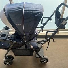 二人乗りベビーカー KATOJI二人でゴー