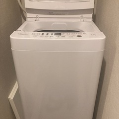【お渡し者決定しました】洗濯機　5.5kg  2020年10月に...