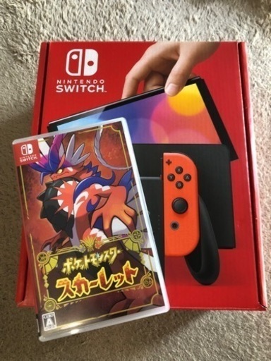 有機EL 任天堂switch本体&ポケモンスカーレット
