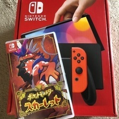 有機EL 任天堂switch本体&ポケモンスカーレット