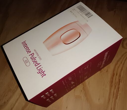 ☆値下げしました☆新品を購入前にどうぞ！美肌レーザー脱毛器 女男兼用  約60万発可能　☆使用回数１００発未満☆