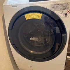 値下！HITACHIドラム式洗濯機乾燥機　2017年　日本製