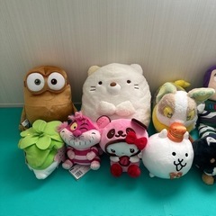 ぬいぐるみ１つ200円　5個購入で1つサービス
