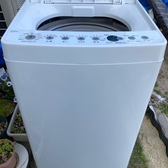 ☆洗濯機 4.5Kg ハイアール 2022年製の画像