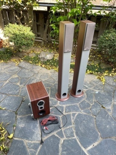 スピーカー　ホームシアターシステム　CAV SW260 ウーハー　DP-10 トールスピーカー×2