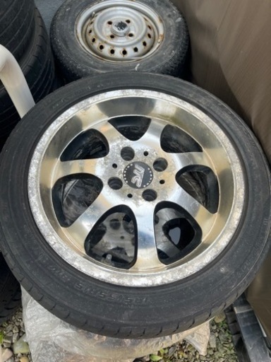 15インチ 7J〜7.5J PCD100 メーカー不明ホイール