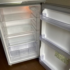 受け渡し者決定済　冷蔵庫　4月いっぱいまでの画像