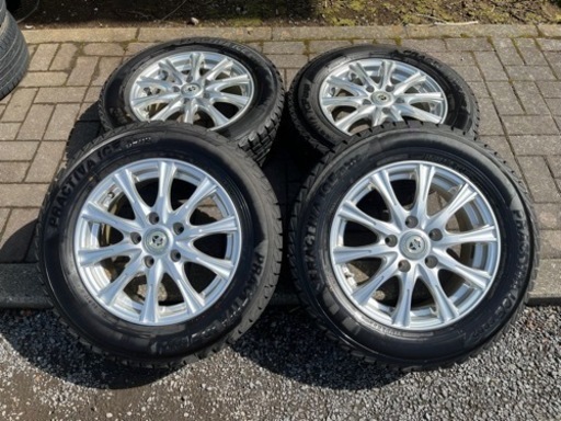 【受け渡し予定者決定】冬タイヤ&ホイール4本セット