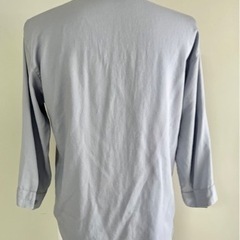 UNIQLO 水色 七分丈カットソー　の画像