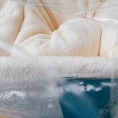 【新品未使用】マニフレックス　コットンパイル・ボックスシーツ　ダブルの画像