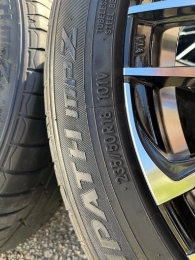 最終処分価格！  タイヤ18インチ ウェッズ レオニス SK 235/50R18